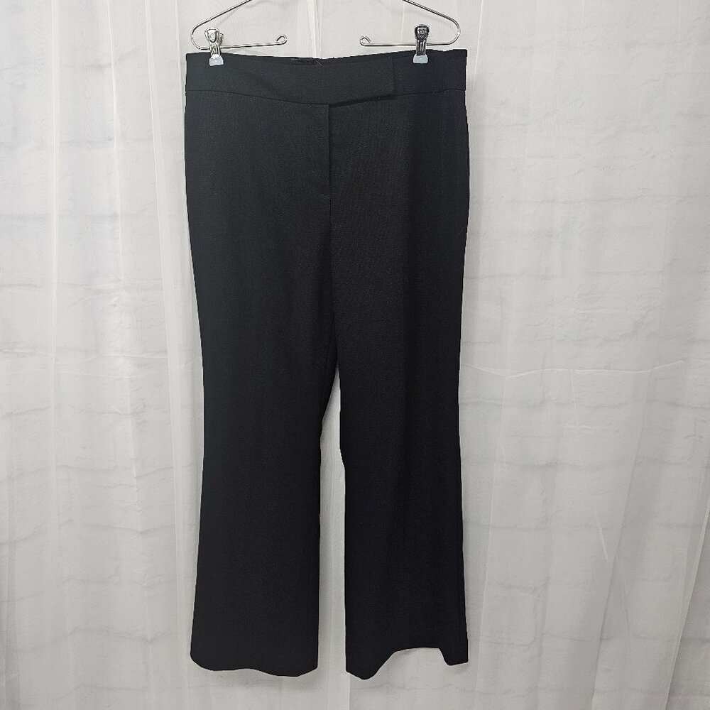 Alex Marie Trousers Pants Black Crop Business Office Casual 12P